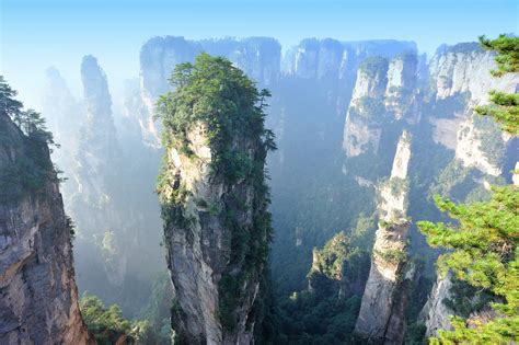 Zhangjiajie National Forest Park, China | 83 Unreal Places You Thought Only Existed in Your ...