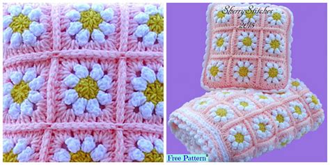 Crochet Daisy Flower Blanket Pattern | Best Flower Site