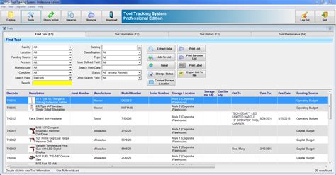 Tool Tracking System | Equipment Tracking Software