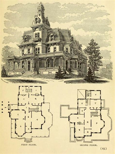 Aprender acerca 53+ imagen planos de casas victorianas - Abzlocal.mx