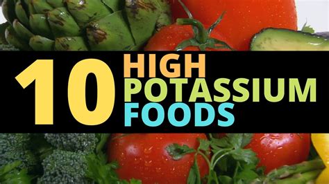 10 High Potassium Foods