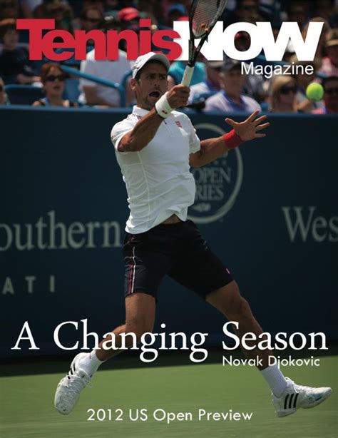 US Open Magazine Cover - Novak Djokovic Photo (32008101) - Fanpop