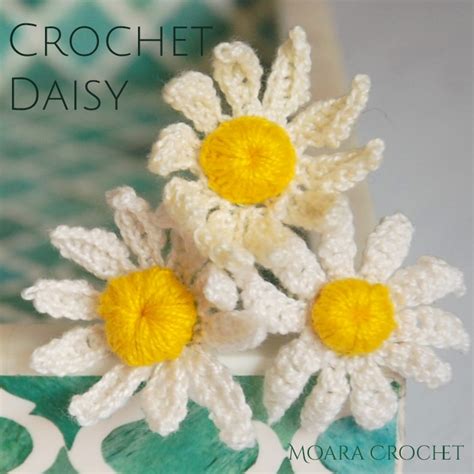 Crochet Daisy Flower | Free Crochet Pattern - Moara Crochet