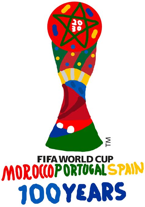 FIFA World Cup MAR-POR-ESP 2030 Logo by PaintRubber38 on DeviantArt