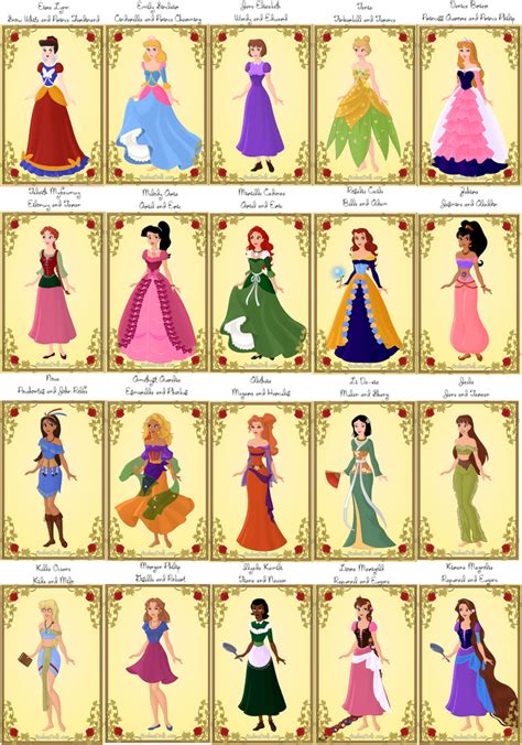 Disney Daughters-with names by Haili73 on DeviantArt