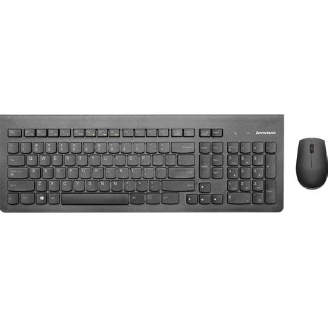 Lenovo 500 Wireless Combo Keyboard & Mouse GX30H55793 B&H Photo