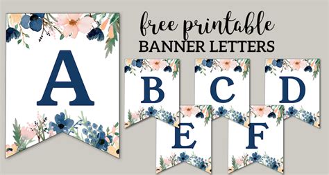 Birthday Banner Letters Free Printable - FREE PRINTABLE TEMPLATES