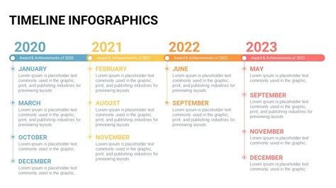 Time Line Google Slides Template- SlideKit