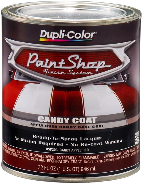 Dupli-Color BSP303 Candy Apple Red Paint Shop Finish System - 32 oz. | eBay