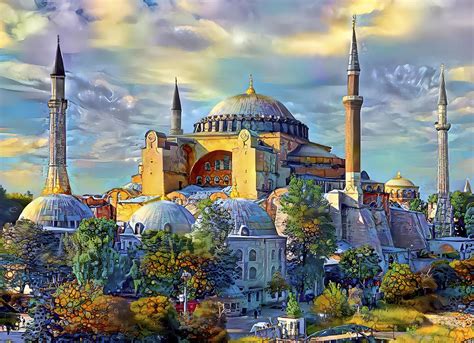 Puzzle Hagia Sophia, Istanbul, Turkey, 1 000 pieces | Puzzle-USA.com