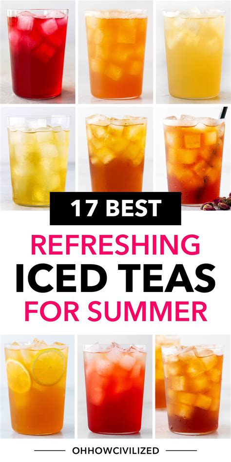 17 Best Iced Tea Recipes for Summer - Oh, How Civilized