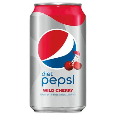 Pepsi Diet Wild Cherry Soda, 12 Ounce (12 Cans) - Walmart.com