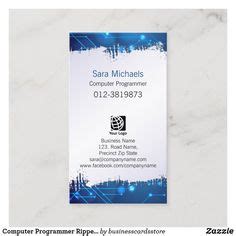 89 Best Computer Programmer Business Card Templates ideas | computer programmer, business cards ...