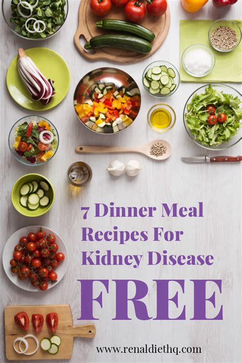 Get A Free 7 Day Meal Plan For Your Renal Diet! | Renal Diet HQ | Kidney friendly recipes renal ...