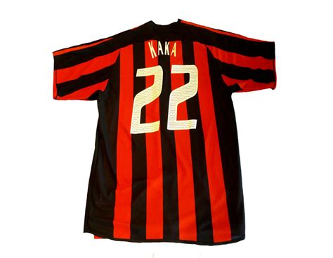 ADIDAS AC MILAN 2004 HOME `KAKA` PLAYER VERSION JERSEY - Soccer Plus