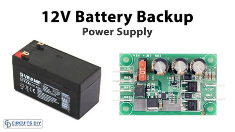 12V Battery Backup Power Supply