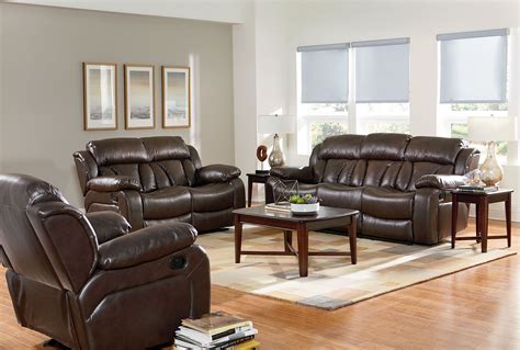 North Shore Chocolate Brown Reclining Living Room Set from Standard Furniture | Coleman Furniture