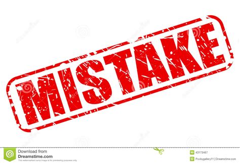 Mistake red stamp text | Clipart Panda - Free Clipart Images