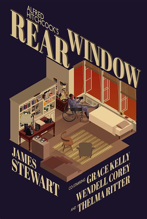 Rear Window by Ollaway - Home of the Alternative Movie Poster -AMP-