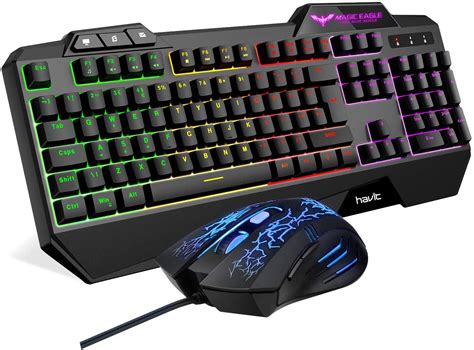 Havit Gaming Keyboard & Mouse Combi With Rainbow Backlight