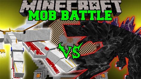 THE KING VS MOBZILLA - Minecraft Mob Battles - OreSpawn Bosses Mods - YouTube