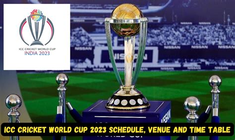 ODI World Cup 2023 Schedule – Points Table, Time Table, Fixtures - cricpoint