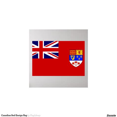 Canadian Red Ensign flag | Zazzle