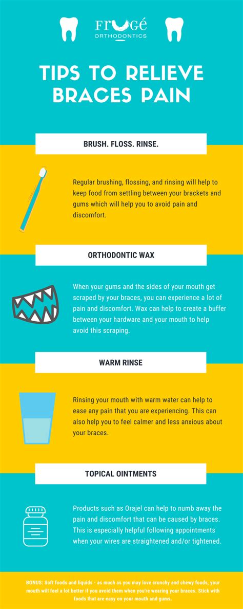 Pain Relief Tips | Fruge Orthodontics | Blog | Frugé Orthodontics