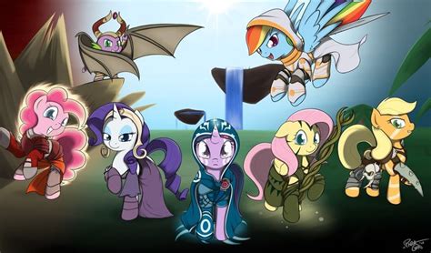 My Little Pony: The Gathering. | Art, My little pony merchandise, Magic the gathering