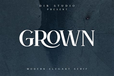 Grown Elegant Serif Font - Download Fonts