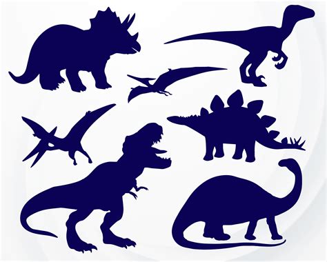 Dinosaur SVG T-rex SVG File for Cricut Dinosaur Silhouette - Etsy Ireland