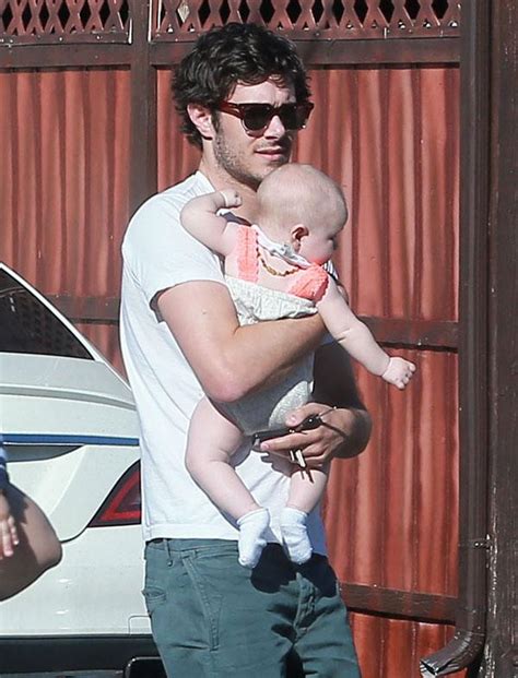 Baby's Day Out! Adam Brody And Leighton Meester Have A Rare Outing With Their Daughter Arlo Day