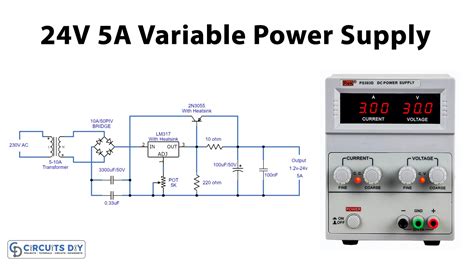 Simple Variable Power Supply Circuit 0-30V 2A, 47% OFF