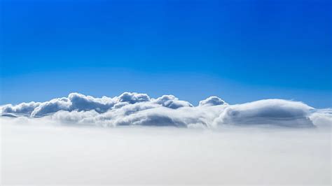 HD wallpaper: brown rocky mountain under white clouds and blue sky wallpaper | Wallpaper Flare