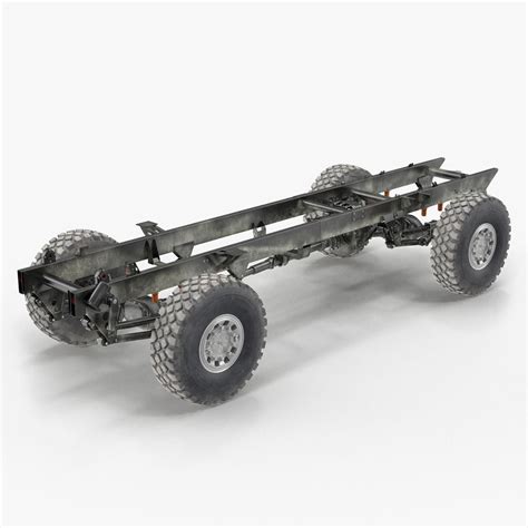 4X4 Truck Chassis 3D Model #AD ,#Truck#Model#Chassis | 4x4 trucks, Trucks, Mini trucks