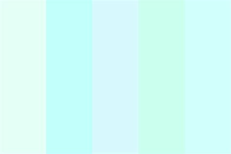 pastel teals Color Palette