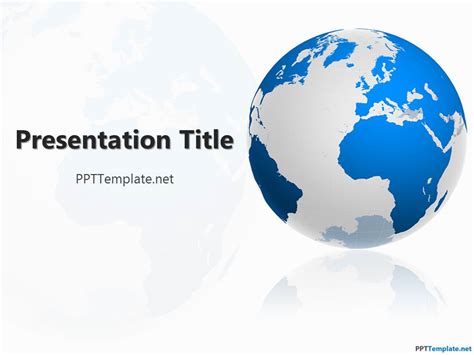 Free Geography PPT Template