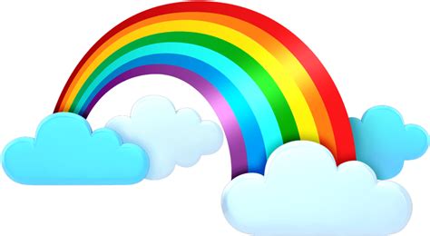 Download Rainbow Cloud Png Clip Art Transparent Png (#1021884) - PinClipart