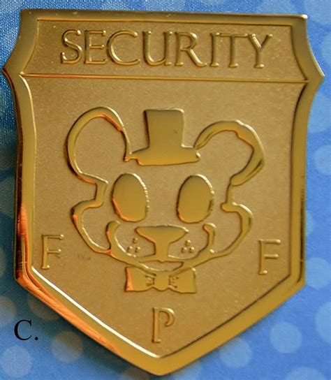 Fnaf Security Badge Printable - Printable Word Searches