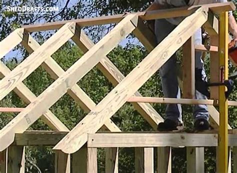 Shed Roof Framing Styles, Materials And Waterproofing