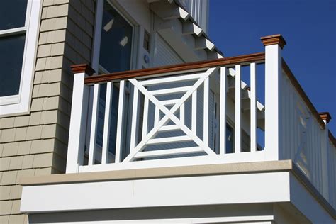 Decorative Vinyl Deck Railing | Shelly Lighting