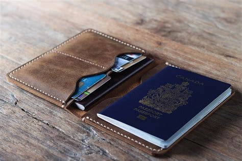 Travel Wallet | Personalized Leather Passport Holder