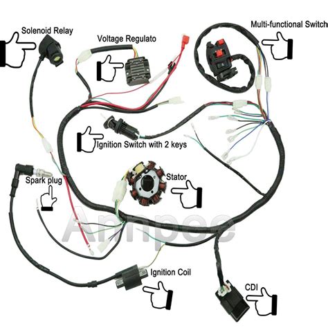 Apollo Dirt Bike Parts Diagram