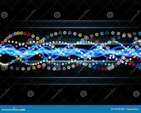 Colorful Sine Wave Pattern stock illustration. Illustration of propagate - 22320186