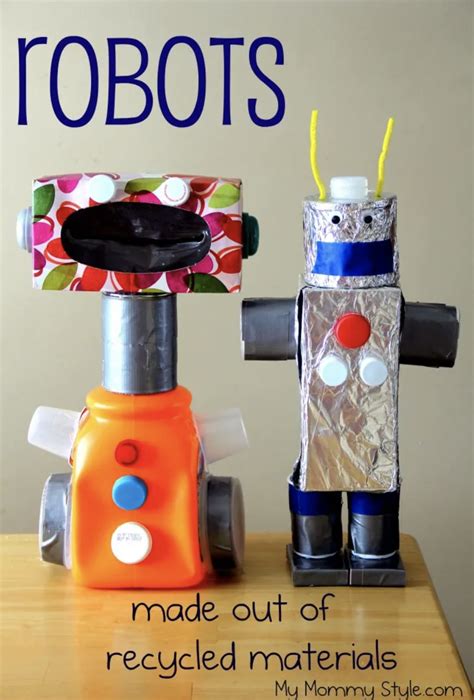 Recycled Materials Craft Ideas