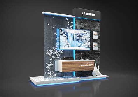 Samsung LED TV Stand 3000 x 1000 x 2700 mm on Behance