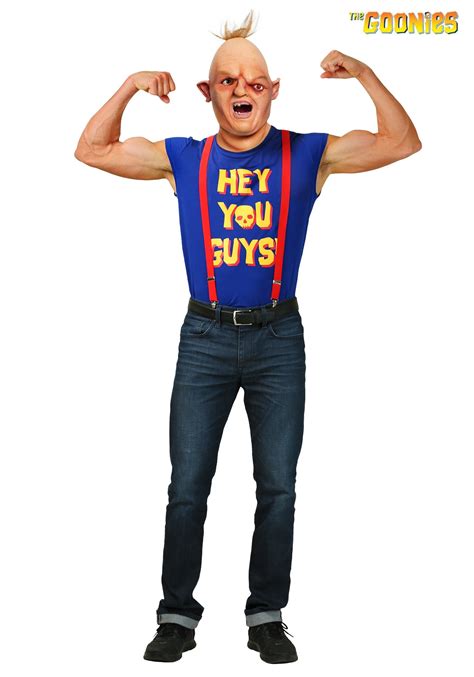 The Goonies Mens Plus Size Sloth Costume