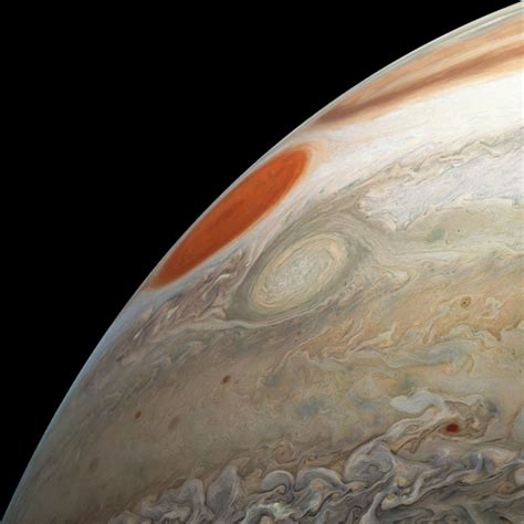 NASA’s Juno Reveals Two Massive Storms in Latest Flyby of Jupiter