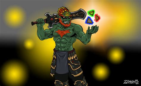 Ganondorf drawing by ZZoMBiEXIII on DeviantArt