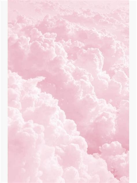 Pink Clouds Poster by arealprincess | Pink clouds wallpaper, Pastel pink aesthetic, Pink ...